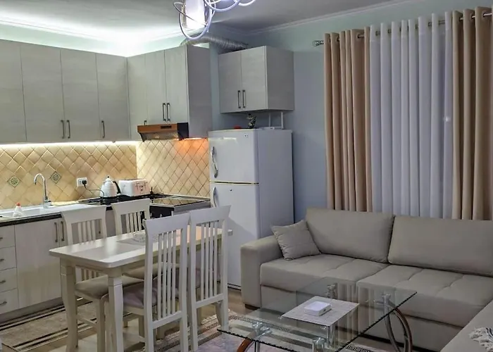 Spacious Modern Apartment Close To City Centre - Rruga At Zef Valentini, Block 20, 2Nd Floor